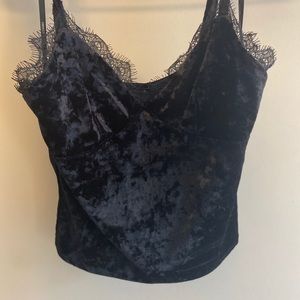 Forever 21 Tops - Forever Young Velvet Crop Top Forever 21 Tops - Forever Young Velvet Crop Top